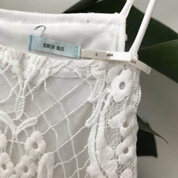 Urban Outfitters Kimchi Blue White Lace Dress S - Picture 2 of 7